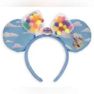 Disney Pixar Up Pom Balloons Mouse Ear Headband